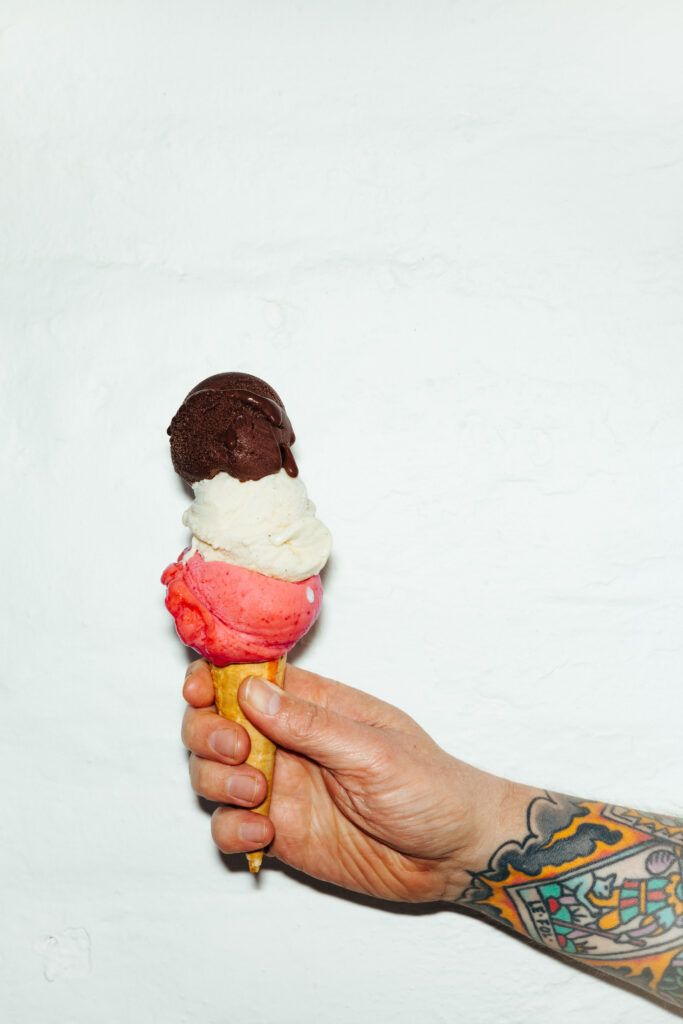 Eis Tüte von Lund Iskreem Eismanufaktur und Eiswerk