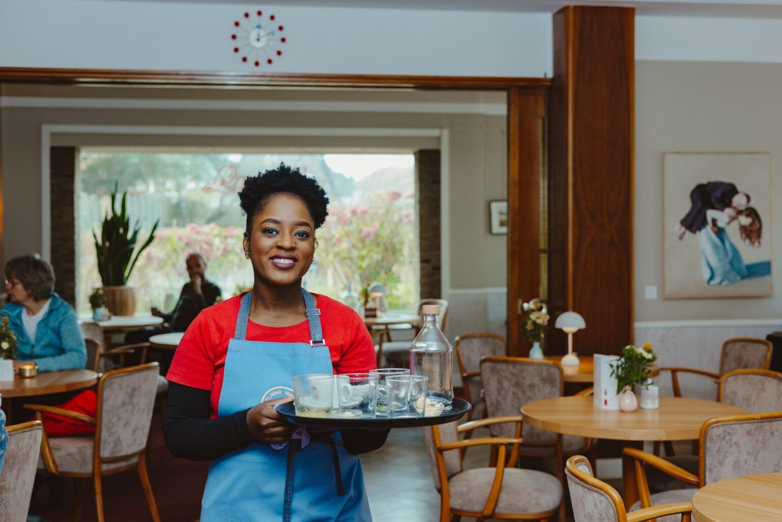Service im Café und Restaurant Lund in Hörnum